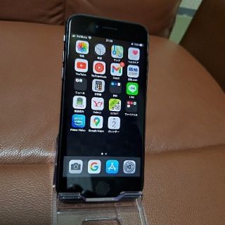 アップル(Apple)のiPhone SE2 128GB SIMフリー ブラック 美品(スマートフォン本体)