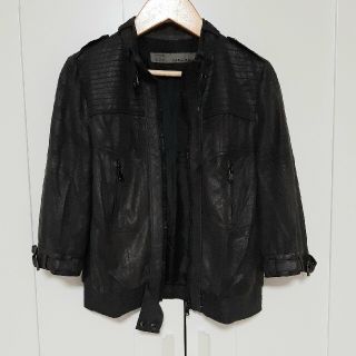 ザラ(ZARA)のZARA　BASIC　ミニタリージャケット(ミリタリージャケット)