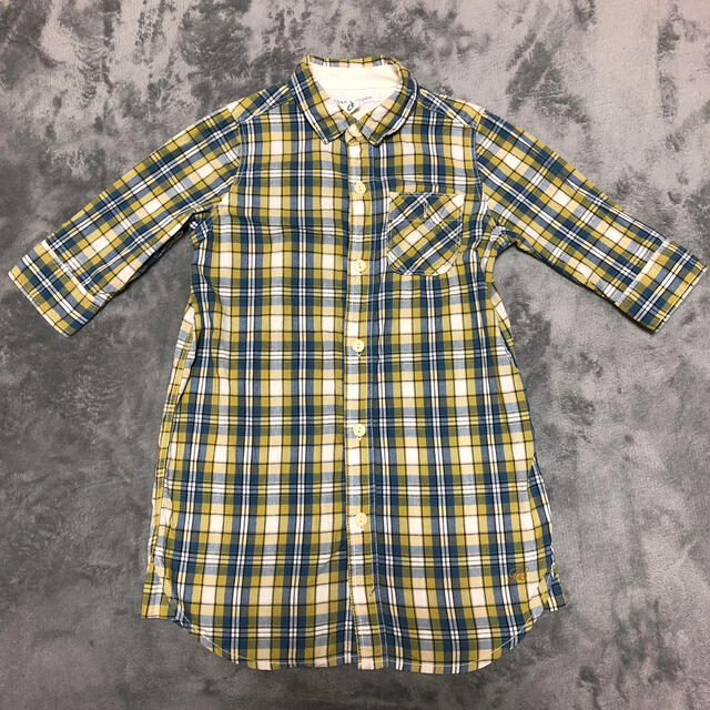 URBAN RESEARCH(アーバンリサーチ)のアーバンリサーチ　女児シャツワンピース キッズ/ベビー/マタニティのキッズ服男の子用(90cm~)(Tシャツ/カットソー)の商品写真