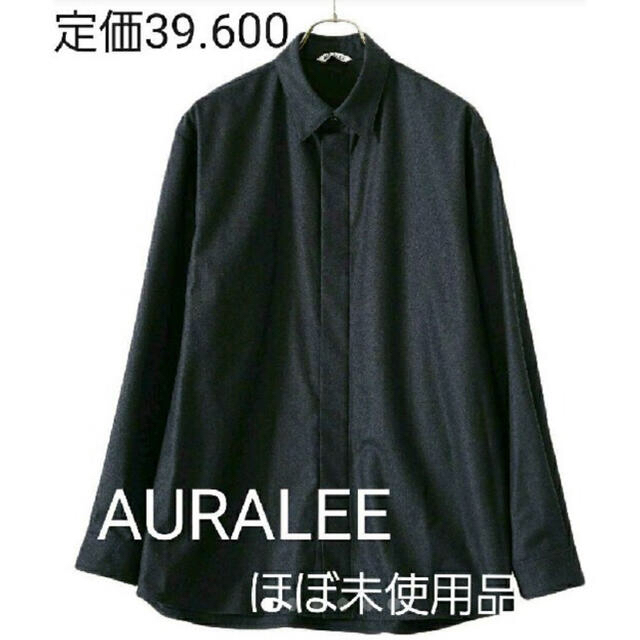 【AURALEE 】WOOL FULLING FLANNEL SHIRTS