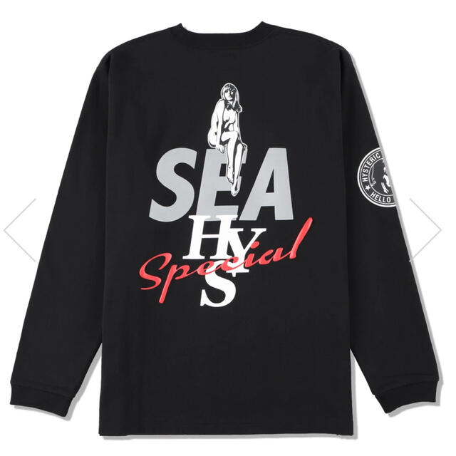 wind and sea hysteric glamor ロンtee L | tradexautomotive.com