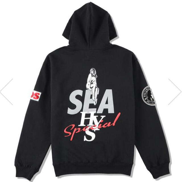 HYSTERIC GLAMOUR X WIND AND SEA パーカー | hartwellspremium.com