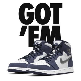 ナイキ(NIKE)の【25】AIR JORDAN 1 HIGH OG CO JP エアジョーダン1(スニーカー)