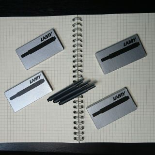 ラミー(LAMY)のラミー インクカートリッジ黒 4箱+おまけ(ペン/マーカー)