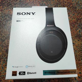 ソニー SONY　WH-1000XM3 B ワイヤレスノイズキャンセリングステレ(ヘッドフォン/イヤフォン)