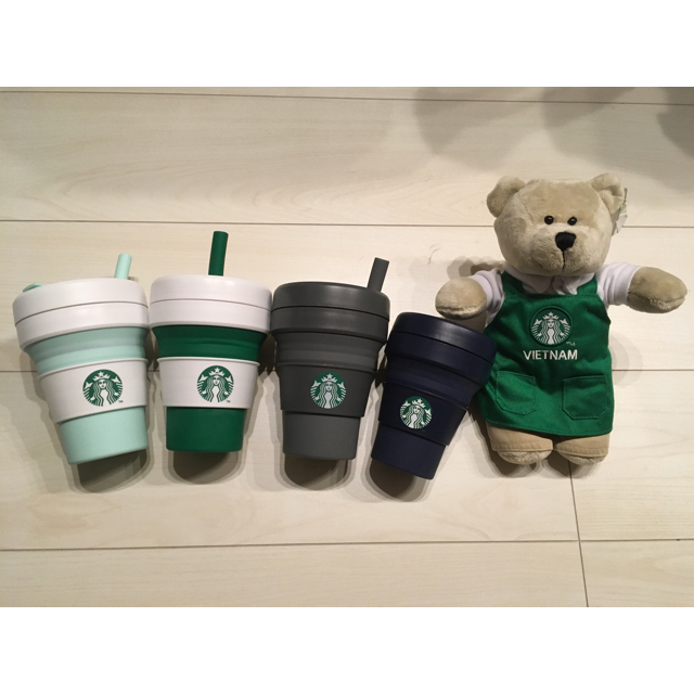 Starbucks Coffee - 海外限定 stojoストージョ スターバックス コラボエコ　カップ