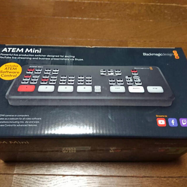 PC周辺機器ATEM mini Blackmagicdesign 美品