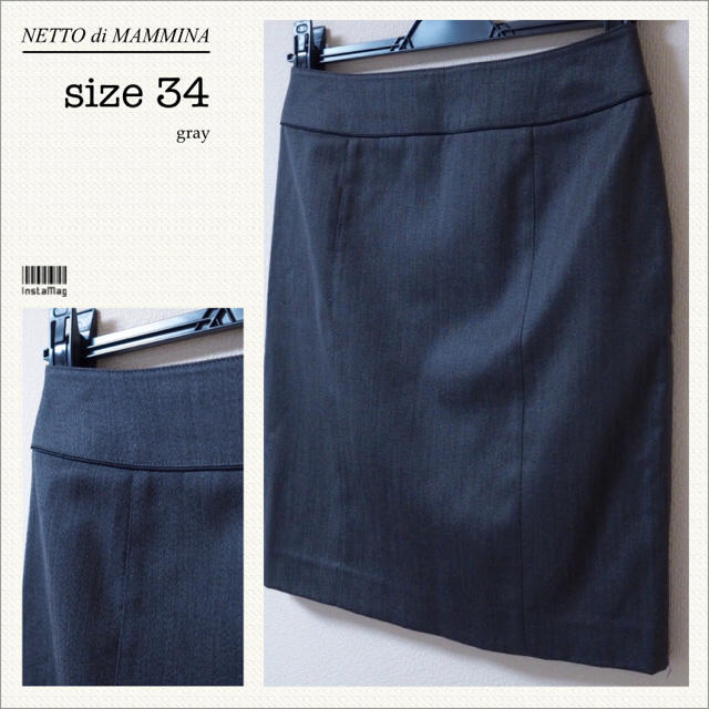 NETTO di MAMMINA(ネットディマミーナ)のシンプル ୨୧ タイトスカート レディースのスカート(ひざ丈スカート)の商品写真