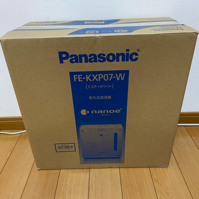 【未使用品】Panasonic 加湿器FE-KXP07-W