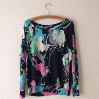 ツモリチサト(TSUMORI CHISATO)のツモリチサト♥︎シルクカットソー(カットソー(長袖/七分))