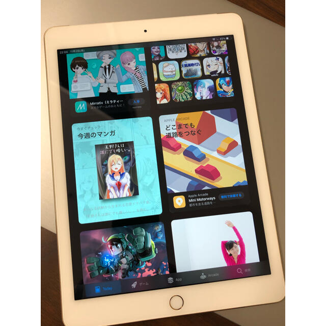 新作人気 iPad iPad Air 2 Wi-Fi+Cellular 64GB 難ありの通販 by