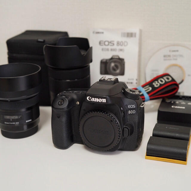 Canon - Canon EOS80D SIGMAレンズ付