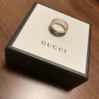 グッチ(Gucci)のGUCCI ダブルG シルバー リング/15号(リング(指輪))
