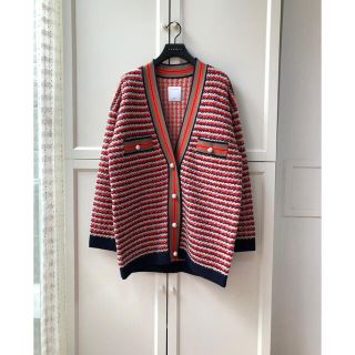 ❤️22新作 ♡ Sandro 黒ニットカーディガン 新品♡ 160