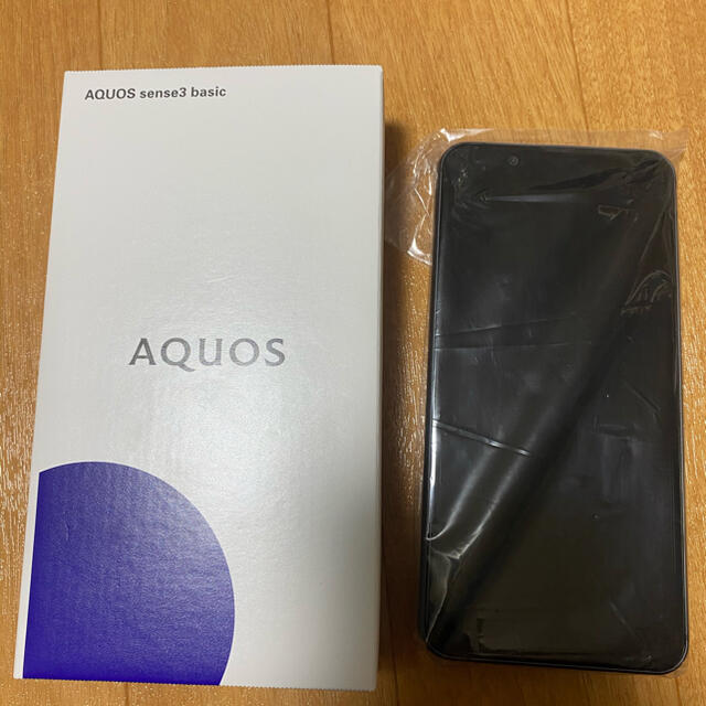 AQUOS(アクオス)のAQUOS Sense 3basic shv 48 スマホ/家電/カメラのスマートフォン/携帯電話(スマートフォン本体)の商品写真