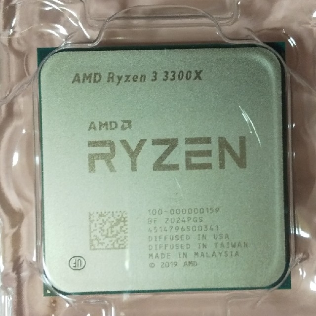 Ryzen3 3300X CPU本体のみ