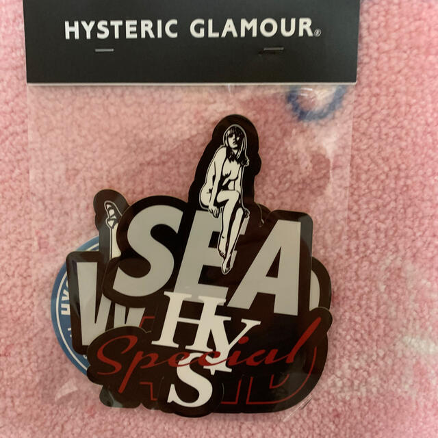 WIND AND SEA×HYSTERIC GLAMOUR ステッカー