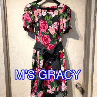 エムズグレイシー(M'S GRACY)のM'S GRACYワンピース(ひざ丈ワンピース)