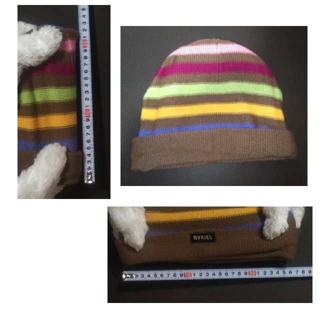 SONIA RYKIEL(ソニアリキエル)の【SONIA RYKIEL】ニットキャップ/ニット帽 レディースの帽子(ニット帽/ビーニー)の商品写真