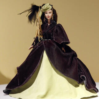 バービー(Barbie)のスカーレット・オハラ『風と共に去りぬ』◆01年バービー人形／ビビアン◆フィギュア(その他)