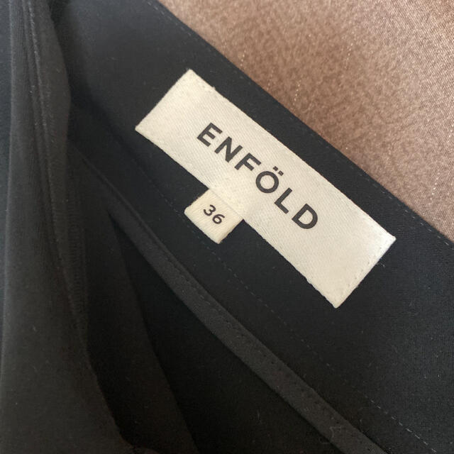 ENFOLD(エンフォルド)のエンフォルド　サルエルパンツ36黒 レディースのパンツ(サルエルパンツ)の商品写真