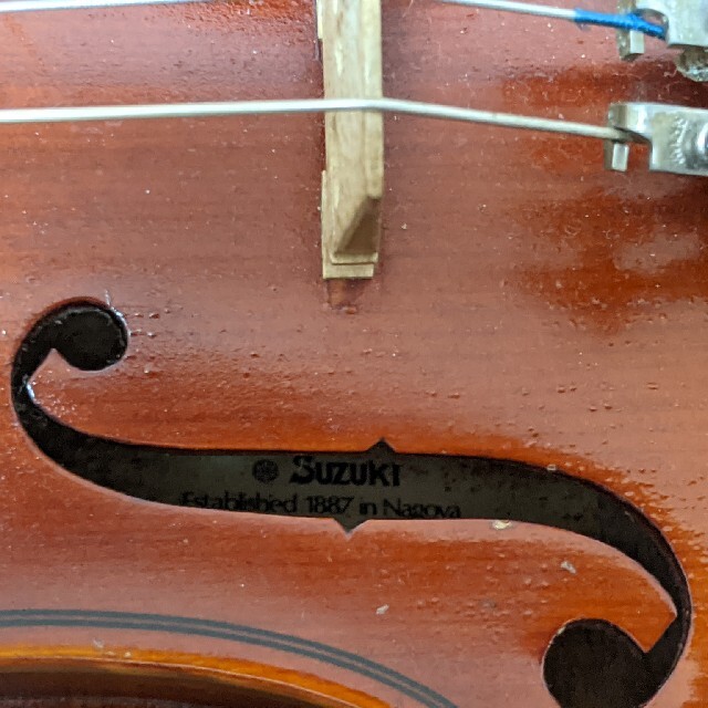 スズキ(スズキ)のSUZUKI スズキ バイオリン 1/4 No200  Anno2006 楽器の弦楽器(ヴァイオリン)の商品写真