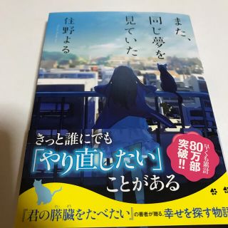 また、同じ夢を見ていた(文学/小説)