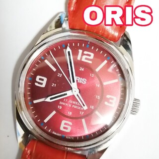 オリス(ORIS)の週末値下　動作品　オリス　ORIS　メンズ　腕時計　ビンテージ　機械式　手巻き(腕時計(アナログ))