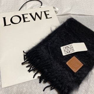 ロエベ(LOEWE)のLOEWE ロエベ　モヘア　ニットスカーフマフラー(マフラー/ショール)