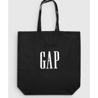 ギャップ(GAP)の新品未使用GAPエコバック　ロゴ入り黒、クマ柄、折りたたみコンパクト(エコバッグ)