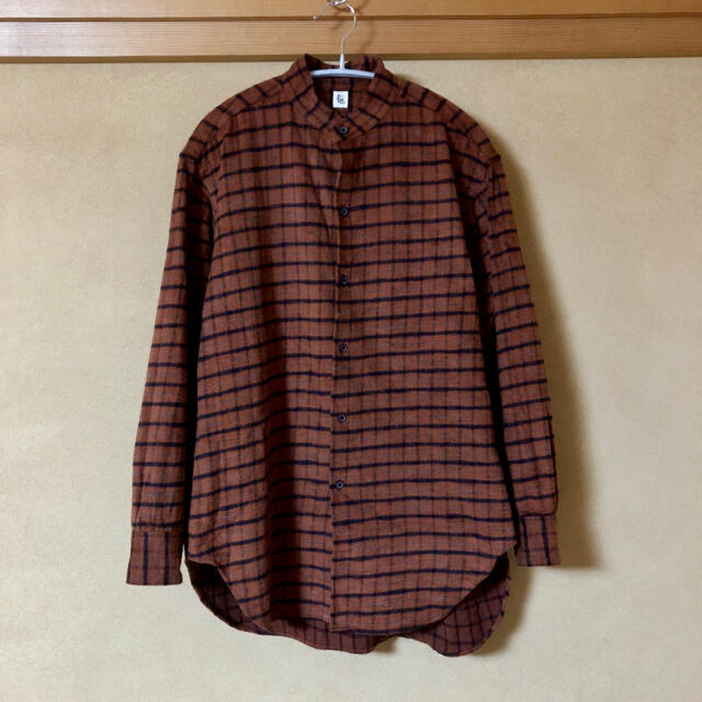 20FW】KAPTAIN SUNSHINE スタンドカラーシャツ 36 【送料無料(一部