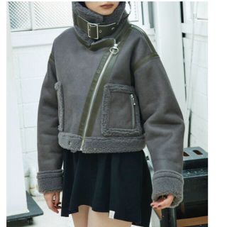 シールームリン(SeaRoomlynn)のjuemi Tape Short Mouton Jacketed (ムートンコート)