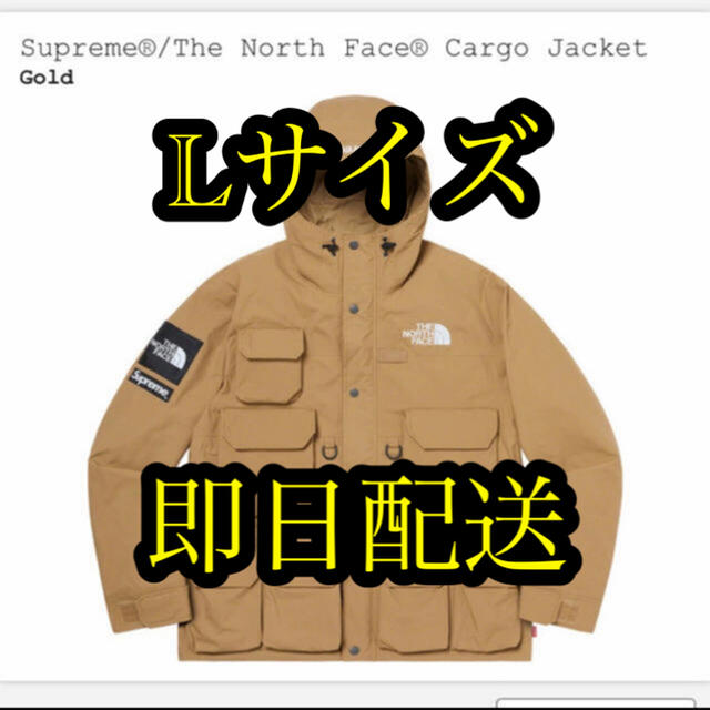 supreme North Face Cargo Jacket GOLD L