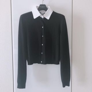 FOXEY - 美品 フォクシー foxey 襟付き カーディガン シュクレの通販