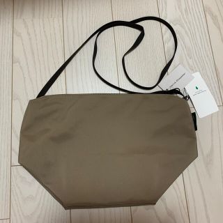 エルベシャプリエ(Herve Chapelier)のグリーンレーベル別注★エルベシャプリエ★ビッグポシェット★ブラウン★新品(ショルダーバッグ)