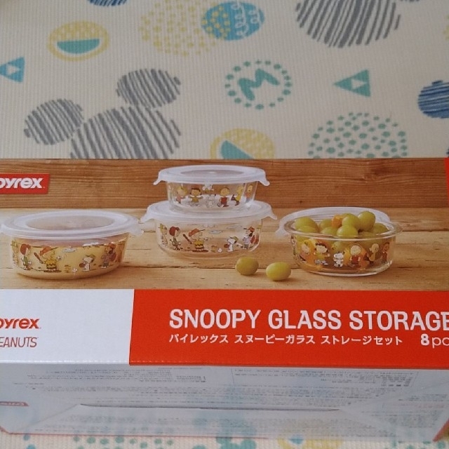 Pyrex(パイレックス)のパイレックススヌーピー インテリア/住まい/日用品のキッチン/食器(容器)の商品写真