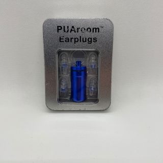 PUAroom ハイファイ耳栓 高性能 遮音 防音 音楽 携帯ケース付き(ヘッドフォン/イヤフォン)