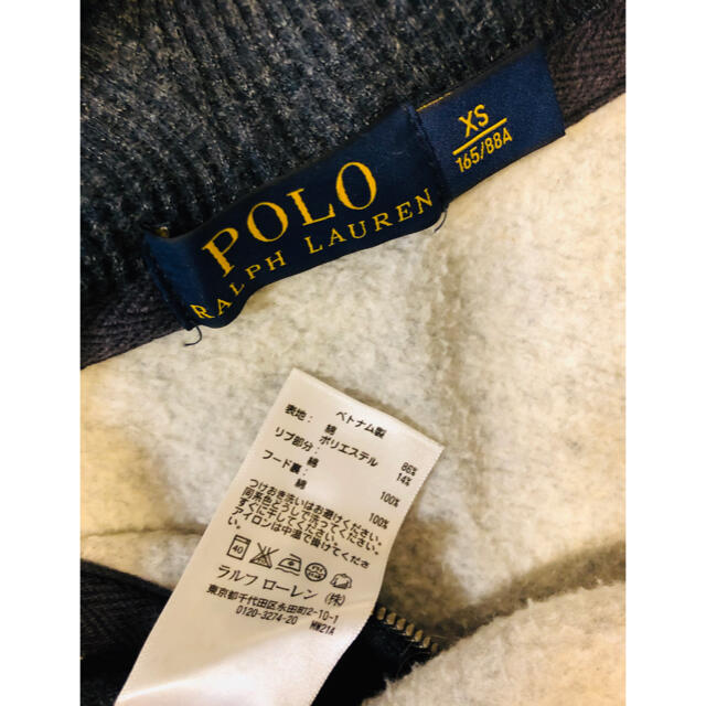 POLO RALPH LAUREN(ポロラルフローレン)のポロラルフローレン パーカー XS/165 レディースのトップス(パーカー)の商品写真