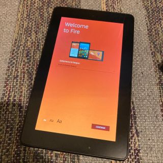 アンドロイド(ANDROID)の【Amazon】Fire タブレット 8GB、ブラック(第5世代)(タブレット)