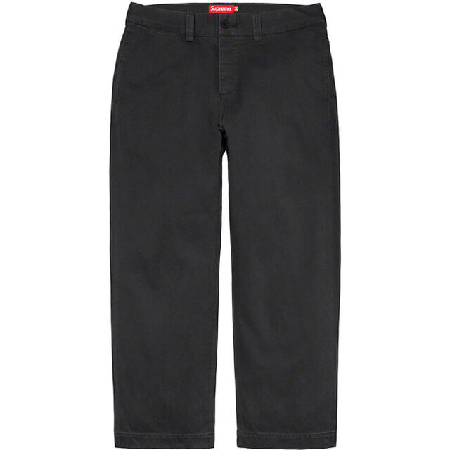 チノパンツ Supreme supreme pin up chino pant black 新品の通販 by