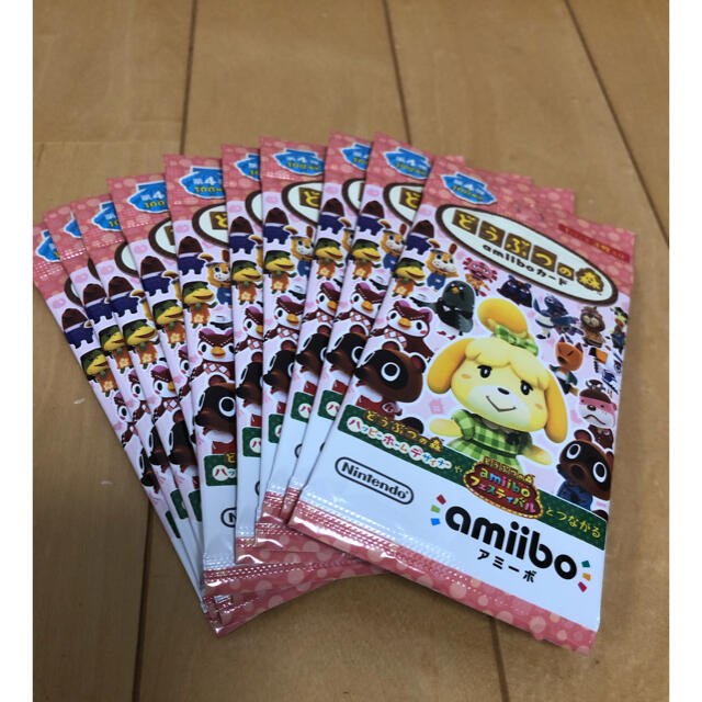 第4弾どうぶつの森　amiibo カード未開封10パック（30枚）