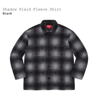 シュプリーム(Supreme)のSupreme Shadow Plaid Fleece Shirt L(シャツ)