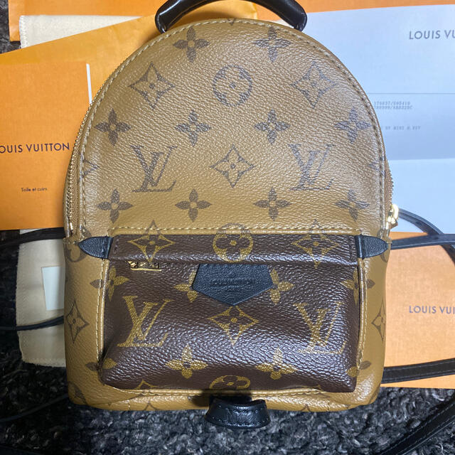 LOUIS VUITTON(ルイヴィトン)のルイヴィトン louis vuitton  パームスプリングス MINI バック レディースのバッグ(リュック/バックパック)の商品写真