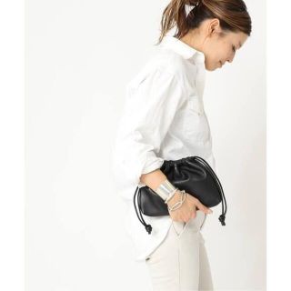 ドゥーズィエムクラス(DEUXIEME CLASSE)のDeuxieme Classe CELERI　BAG ブラック(ハンドバッグ)