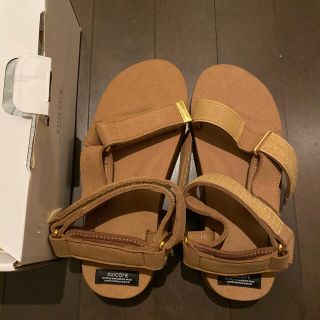 スイコック(suicoke)のスイコックサンダル　ベージュ　新品(サンダル)