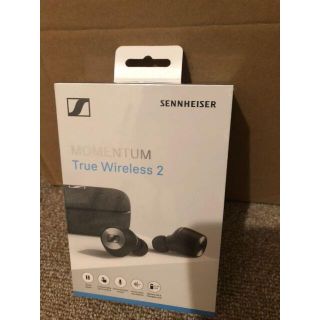 ゼンハイザー(SENNHEISER)のSENNHEISER MOMENTUM True Wireless 2（黒）(ヘッドフォン/イヤフォン)