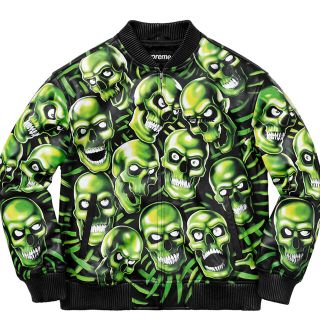 Supreme(レザージャケット ・ ブルー・ネイビー/青色系)の Supreme(レザージャケット ・ ブルー・ネイビー/青色系)の
