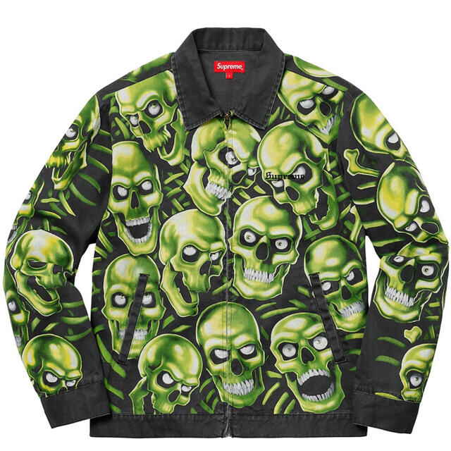 Supreme(シュプリーム)のSupreme Skull Pile Work Jacket メンズのジャケット/アウター(Gジャン/デニムジャケット)の商品写真