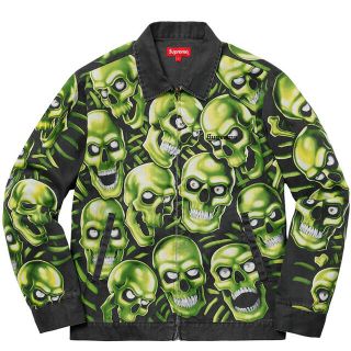 XL SKULL PILE WORK JACKET スカル　supreme