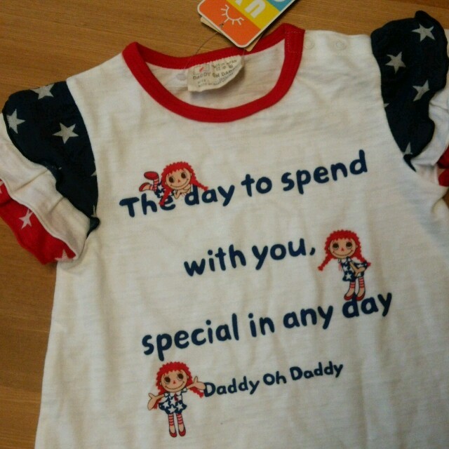 daddy oh daddy(ダディオーダディー)の今期大人気商品daddy☆ キッズ/ベビー/マタニティのキッズ服女の子用(90cm~)(Tシャツ/カットソー)の商品写真